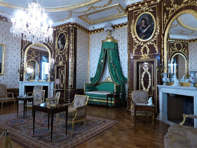 camera verde nel castello reale 