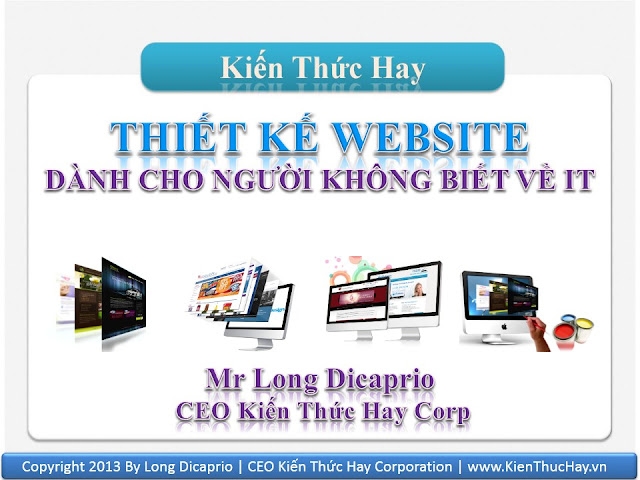 Thiết Kế Website Bằng Blogger  | Mr Long Dicaprio