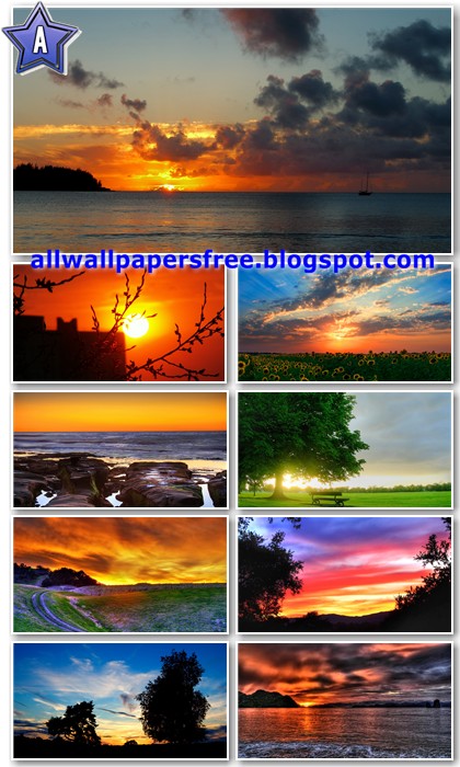 120 Stunning Sunsets Wallpapers Full HD 1080p [Must Have]