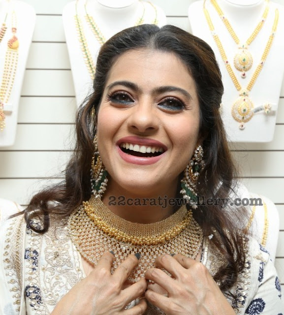 Kajol Heavy Chandbalis and Choker