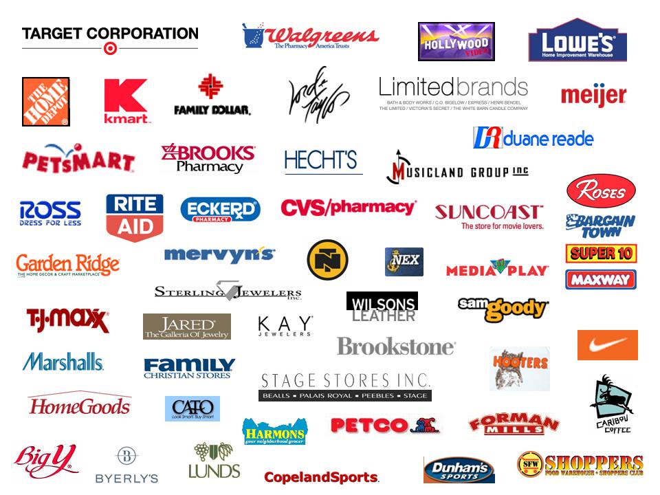 NOTE: This does not include all of the companies that are part of the 