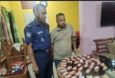পার্বতীপুরে বিপুল পরিমাণ নেশাজাতীয় ট্যাবলেটসহ  যৌথবাহিনী অভিযানে আটক 1জন