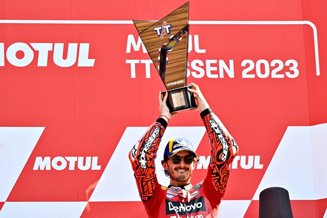 MOTOGP: Bagnaia vence em Assen e abre boa vantagem antes das férias