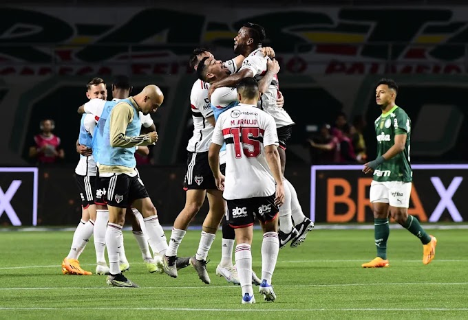 São Paulo embolsa R$ 9 milhões de bônus por classificação sobre o Palmeiras na Copa do Brasil