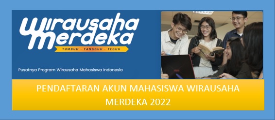 Pendaftaran Akun Mahasiswa Wirausaha Merdeka 2022