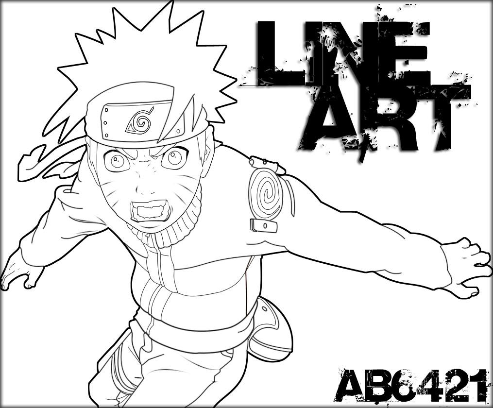  Gambar  Ilustrasi  Naruto  Yang Mudah Digambar Iluszi