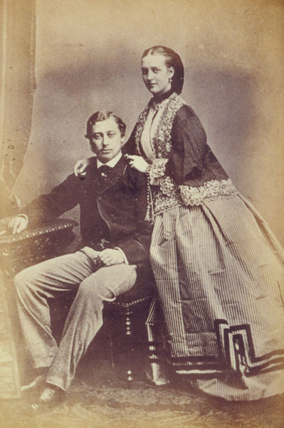  Prince of Wales and Princess Alexandra of Denmark in 1862