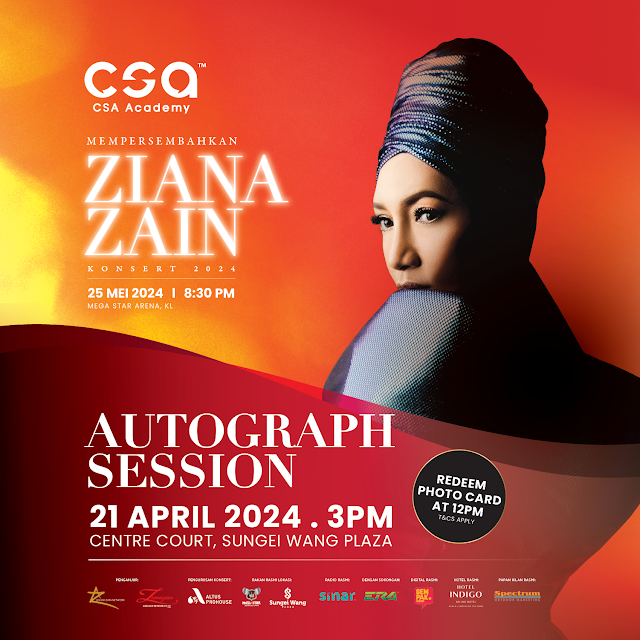 Sesi Autograph & Sesi Foto Eksklusif Ziana Zain Concert 2024