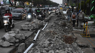 Banyak Proyek Pembangunan Kota Depok Molor