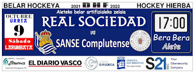 2021-10-09 sábado. Real Sociedad - SANSE Complutense