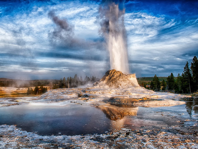 Geyser Parco Yellowstone