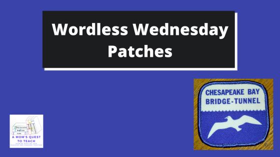 A Mom's Quest to Teach: Wordless Wednesday: patch of Chesapeake Bay Bridge Tunnel