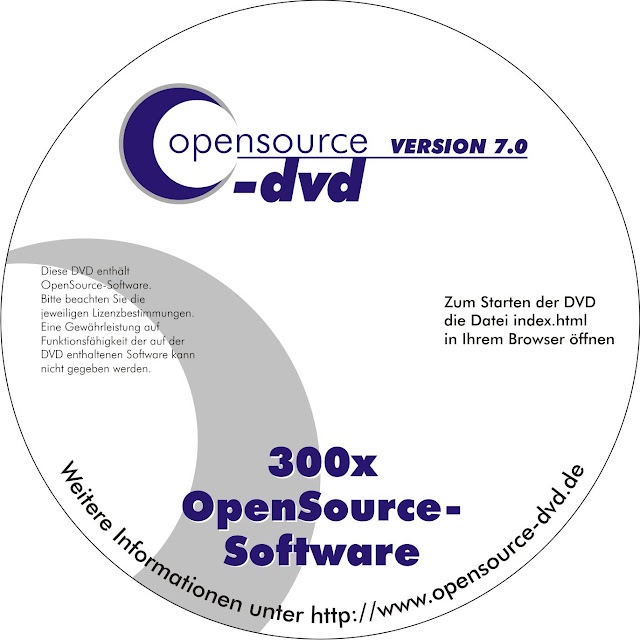 Opensource-DVD, collection de logiciels libres pour Windows