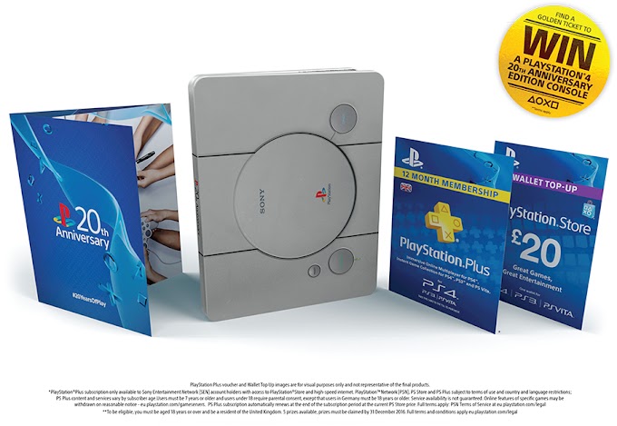 Sony lança Steelbook comemorativo de 20 anos de Playstation
