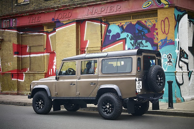 2011 land rover defender x tech 5d rear side view 2011 Land Rover Defender X Tech