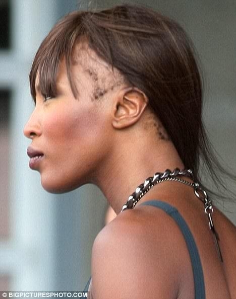 naomi campbell hair loss. Naomi Campbell Reveals Her