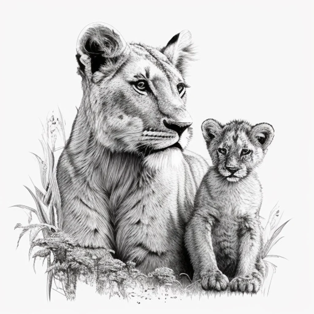 tatuajes de leones