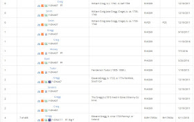 FTDNA match list