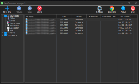 NeatDownloadManager