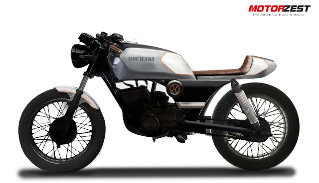 Dochaki Blade - A Custom Cafe Racer made from Yamaha RXZ