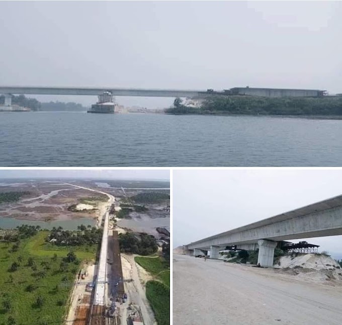 All three major bridges linking bonny Island now standing after several years.