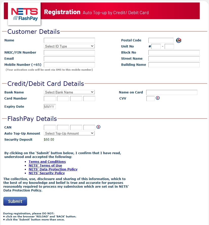 How to Auto Top-Up NETS FlashPay