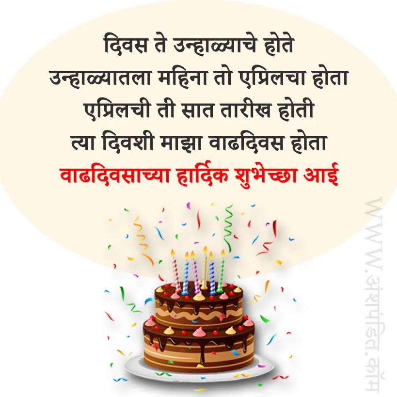 Birthday Marathi Kavita
