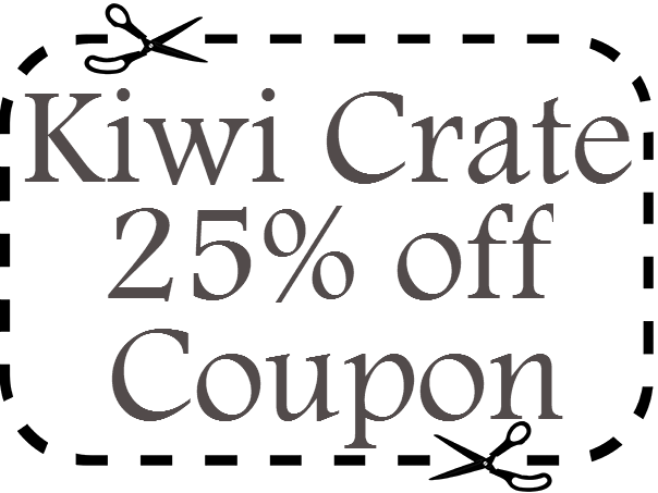 Kiwi Crate Promo Code 25% off March, April, May, June, July, August 2023