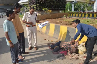 रानीताल चौराहे पर मिली अज्ञात व्यक्ति की लाश