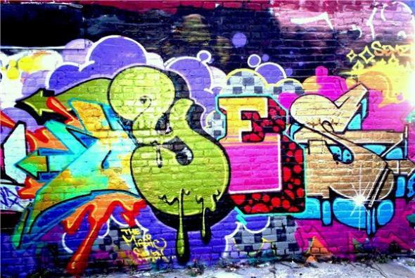 graffiti wallpaper. wallpaper graffiti 3d.