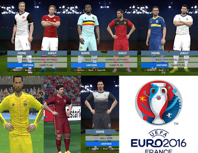 PES 2016 Euro 2016 Kitpack by Muki