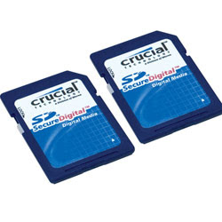 crucial memory card sd