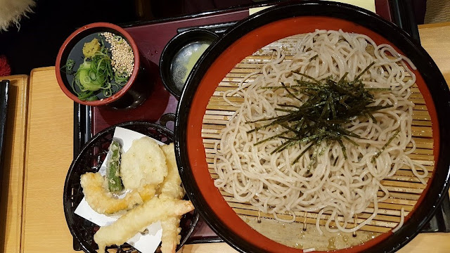 kyoto station tachibana tempura soba set