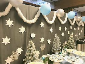 Snow Party for a Baby Shower