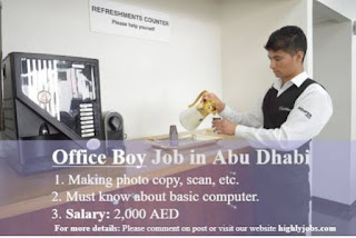 Urgent Office Boy In Abu Dhabi | Al Bawardi Enterprises Masader Company