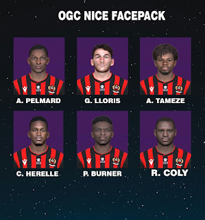 PES 2017 Facepack OGC Nice by FR Facemaker