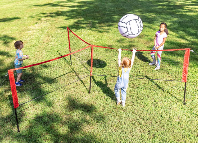 Jumbo 3-in-1 Adjustable Three-Square Game Set