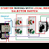 on video DOL Starter With Timer And Auto Manual Selector Switch | control wiring | Electrical Technician