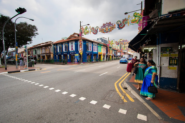 Case coloniali-Shop house-Little India-Singapore