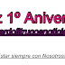 Nuestro 1º Aniversario en Blogger