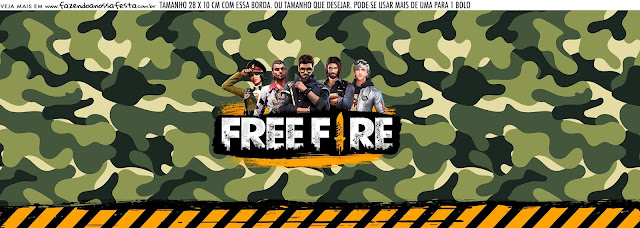 Free Fire: Etiquetas para Candy Bar para Imprimir Gratis.