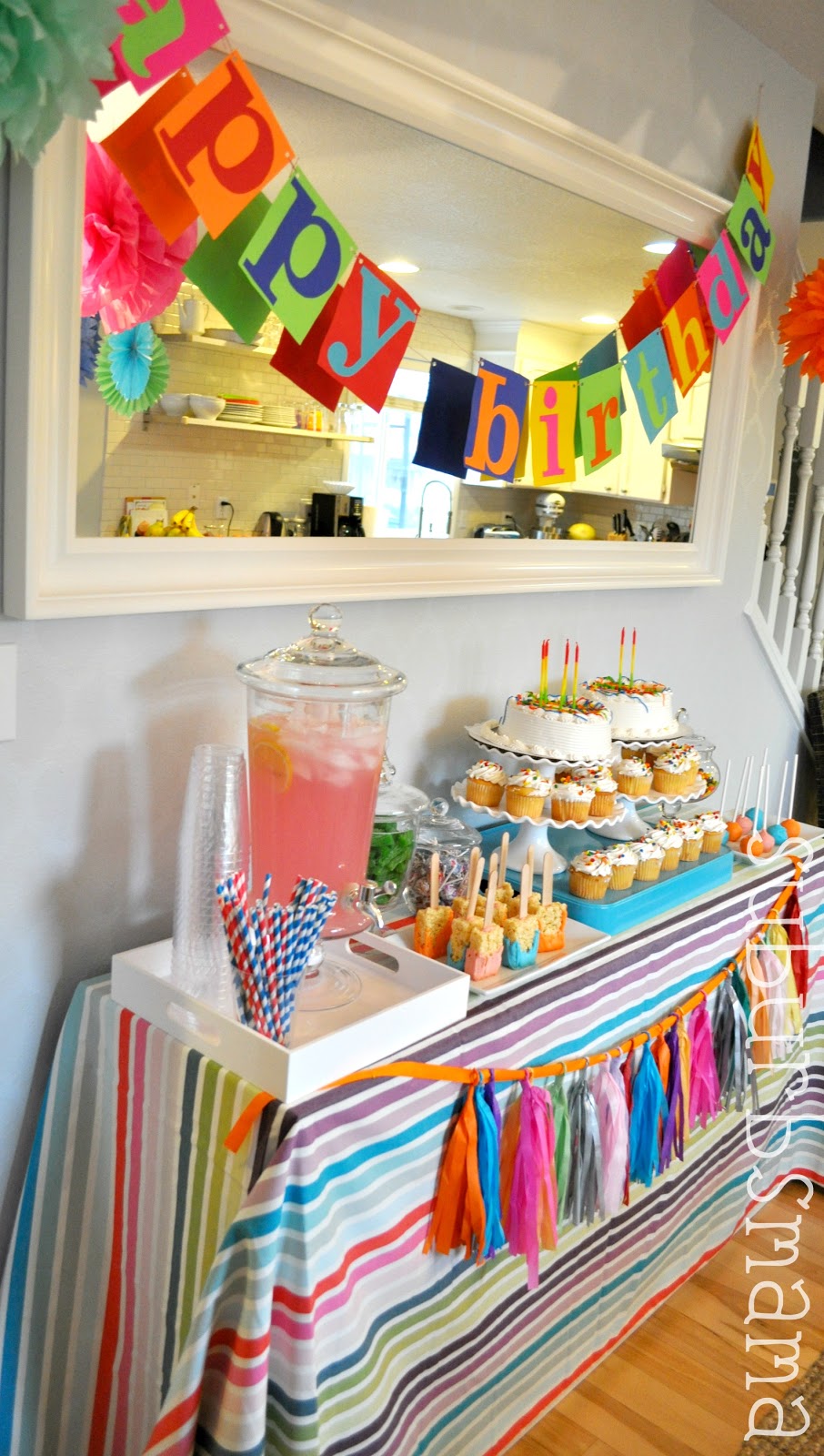 Suburbs Mama Kids Craft Birthday  Party 