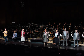 Jake Heggie: Dead Man Walking - Maria Zifchak, Measha Brueggergosman, Joyce DiDonato, Susan Bullock, Susan Bickely, Mark LeBroq, TOni Marsol - Barbican/BBCSymphony Orchestra (photo Mark Allen/Barbican)