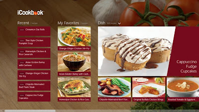 iCookbook App in Windows 8