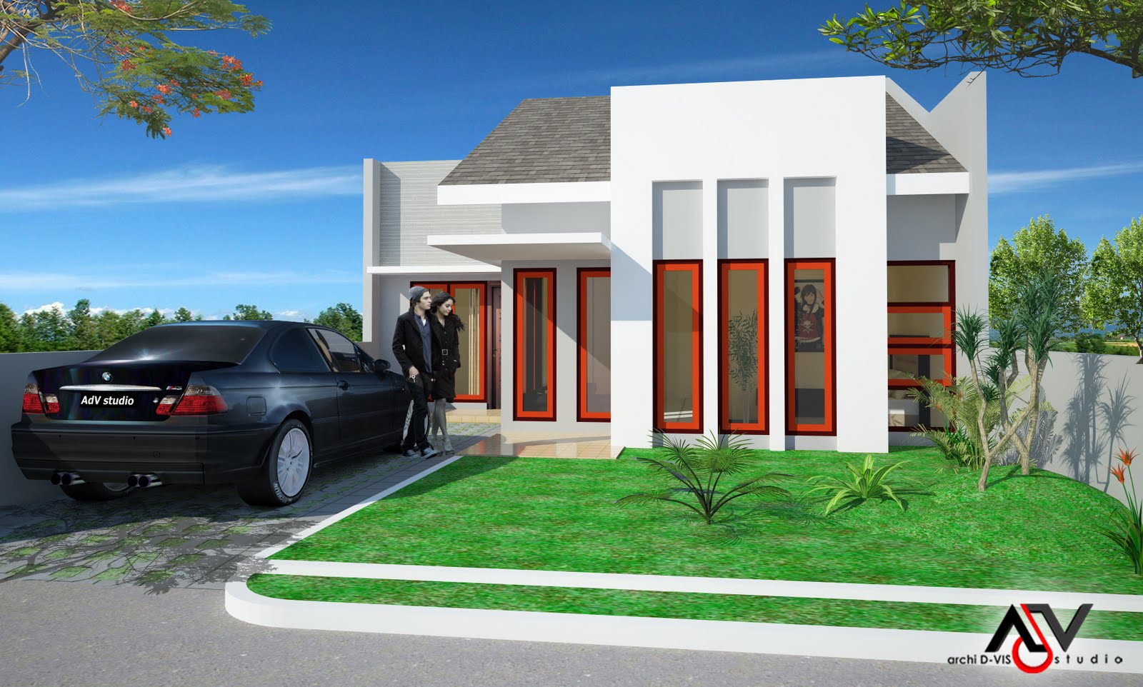 Desain Rumah Minimalis Cluster Desain Rumah Minimalis Cluster