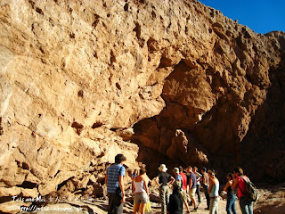 Salt Mountain Range in Atacama desert of Chile