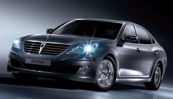 The 2011 Hyundai Equus is a luxury sedan boasting a cost tag near six