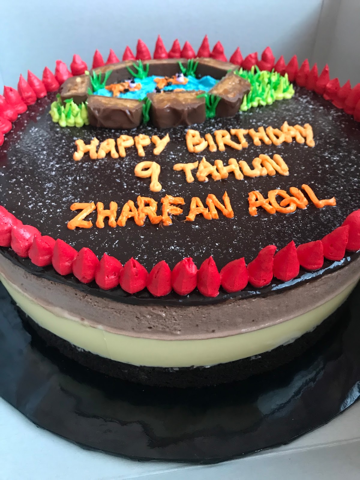 Zuhaiza.blogspot.com: Resepi Viral Kek Coklat Brulee