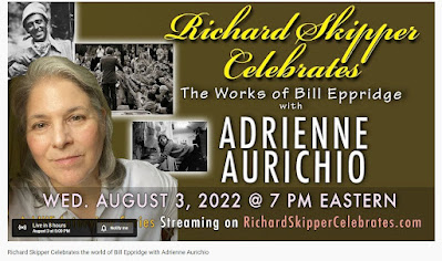 screen shot of Richard Skipper Celebrates the world of Bill Eppridge with Adrienne Aurichio YouTube page