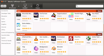 new Ubuntu Software Center Overhaul